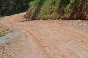 Earth road Dam redhill