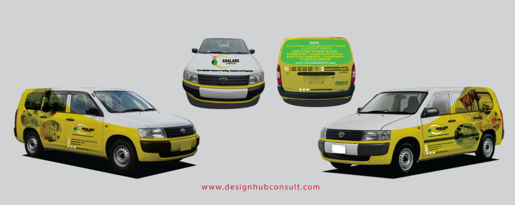 Fleet vehicle branding company Kenya