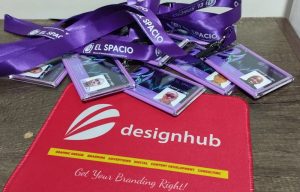 Branded corporate job cards