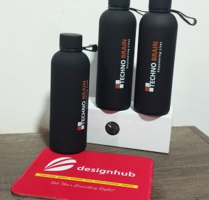Branded skinfeel bottles