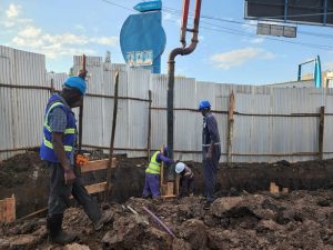 Column concreating photograhy