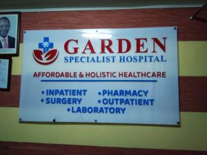 Reception Signage Company Nairobi