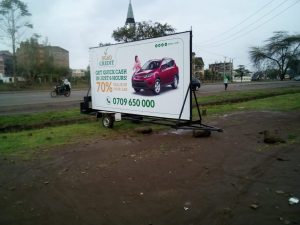 Trailer advertising services Nairobi