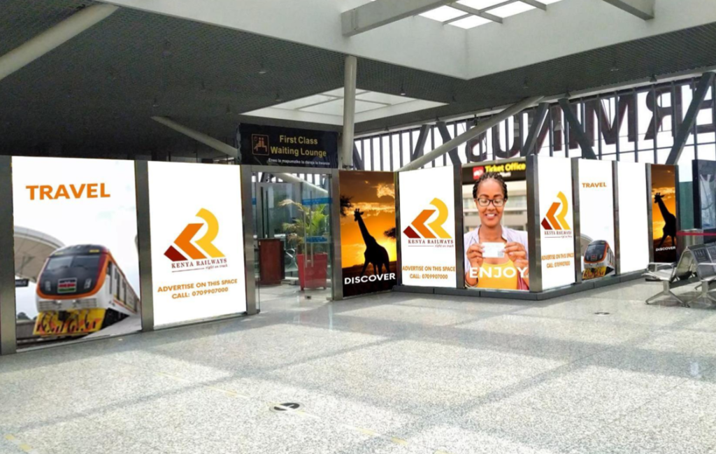 Kenya railway advertising