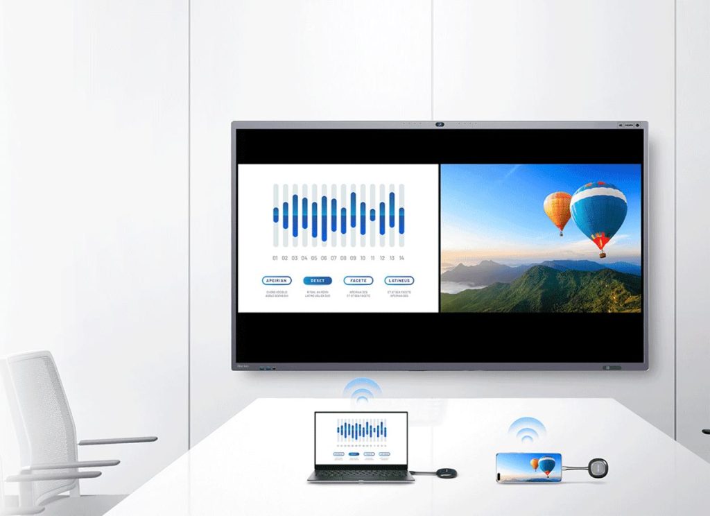 Digital broadcast screens
