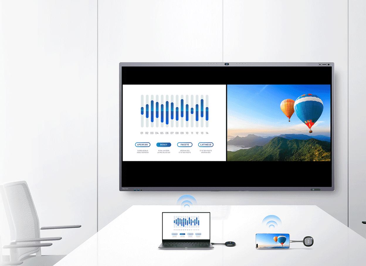 Digital broadcast screens